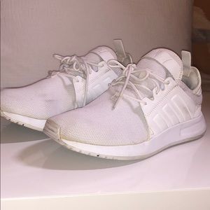 adidas white xplr sneakers